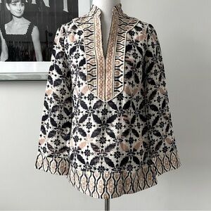 Tory Burch Wool and Silk Blend Tunic